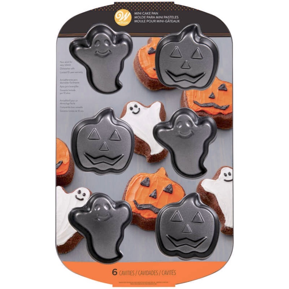 Wilton Halloween Mini-Cake/Cupcake Pan NWT